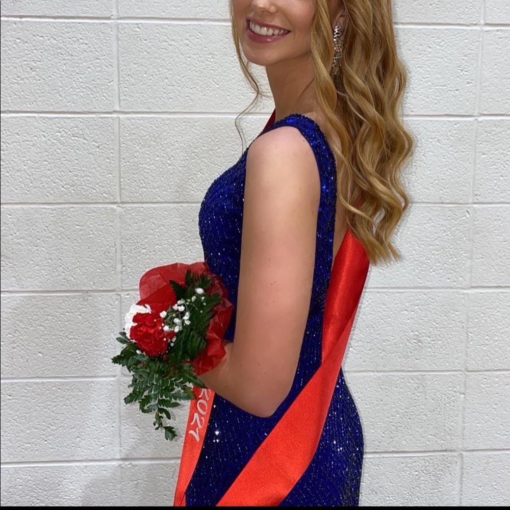 Royal Blue Dress